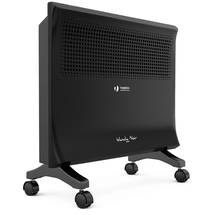 Electric convector with mechanical thermostat Timberk Islandia Noir Series: E5 M - 3
