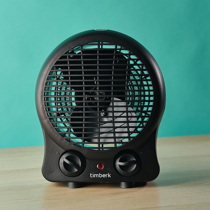 Spiral table fan heater Timberk  - 9