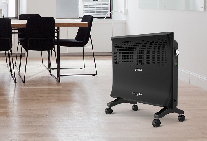 Electric convector with mechanical thermostat Timberk Islandia Noir Series: E5 M - 6
