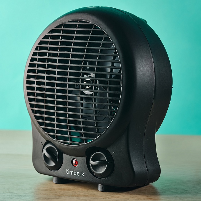 Spiral table fan heater Timberk  - 11